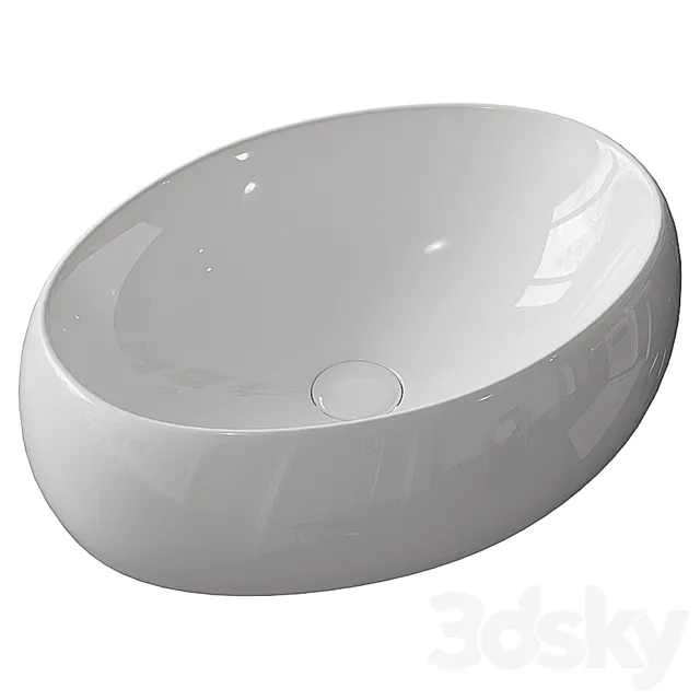 Washbasin BelBagno BB1085 3ds Max