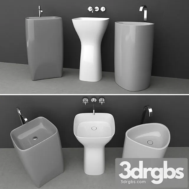 Washbasin Set 3dsmax Download