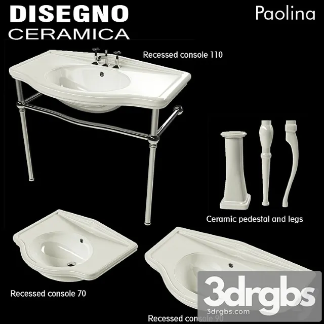 Washbasins Paolina 3dsmax Download