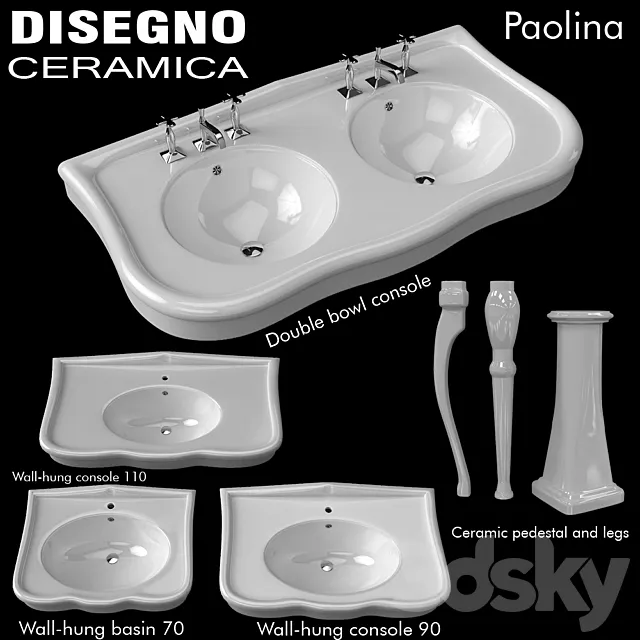 Washbasins_LAVABI_01 3ds Max