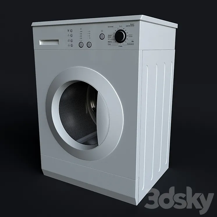 washer 3DS Max