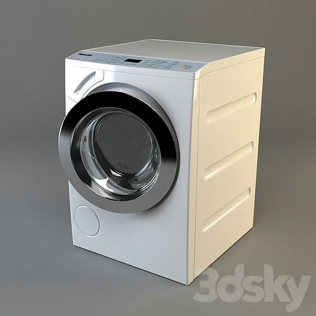 Washer miele W6746 WPS 3ds Max