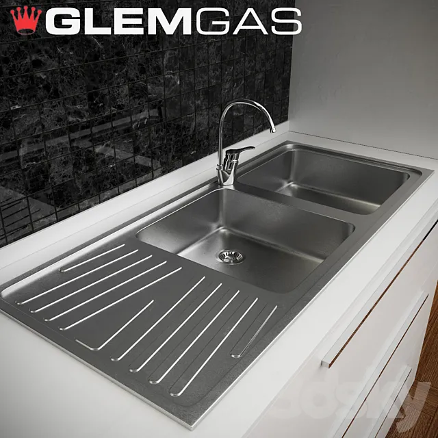 Washing GLEM GAS 3DS Max Model