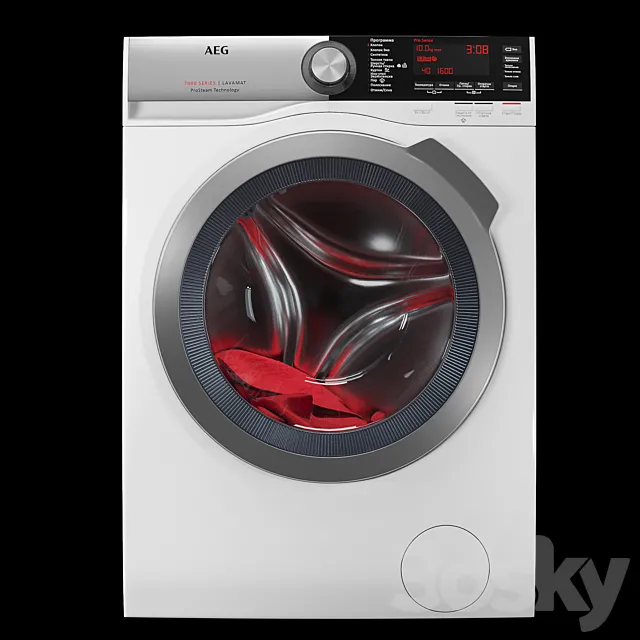 Washing machine AEG L8WBC61SR 3DS Max Model