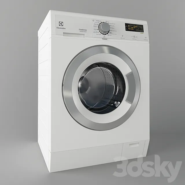 Washing machine Electrolux EWW 1697 MDW 3DSMax File