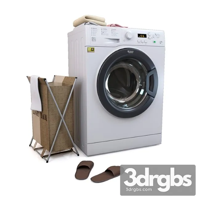 Washing machine hotpoint-ariston vmsf 501 b