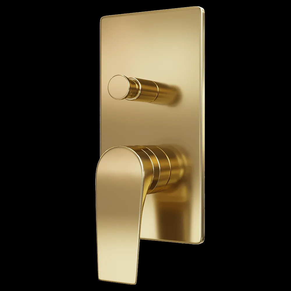 WasserKRAFT – Bath lever mixer Aisch 5561 3ds Max