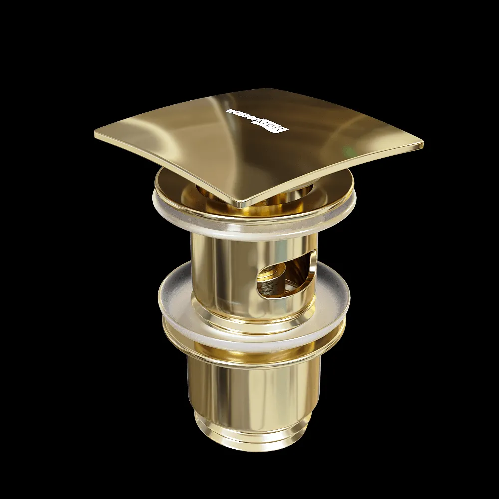 WasserKRAFT – Bottom valve Push-up A167 3ds Max