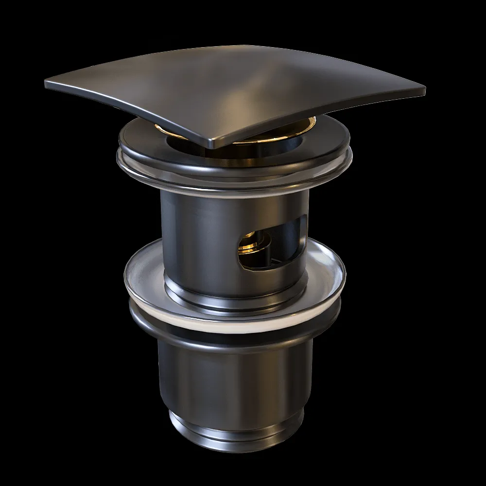 WasserKRAFT – Bottom valve Push-up Wiese A167 3ds Max