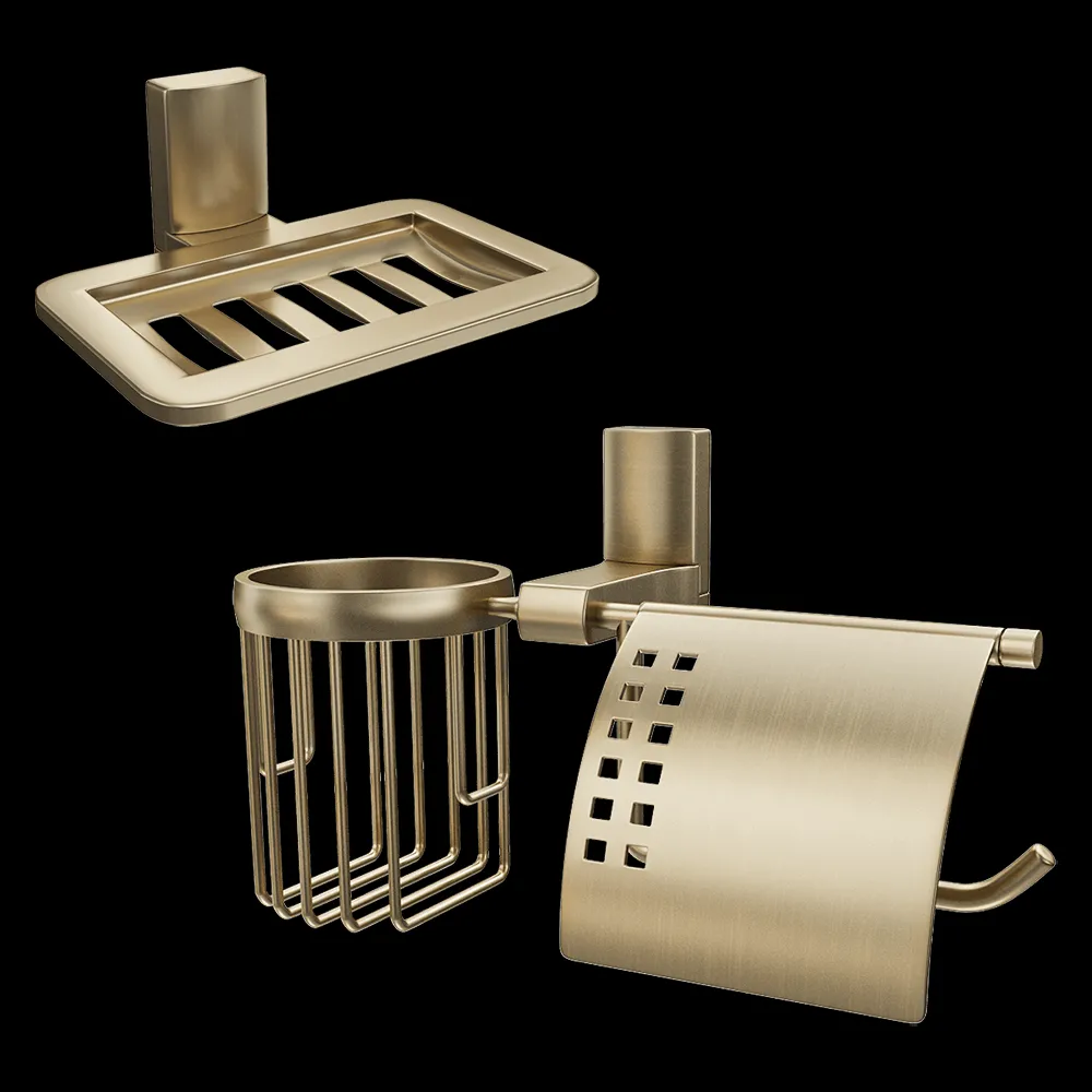 WasserKRAFT – Holder and soap dish lattice Exter K-5259 and Exter K-5269 3ds Max