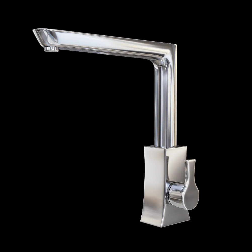 WasserKRAFT – Kitchen faucet Berkel 4807 3ds Max