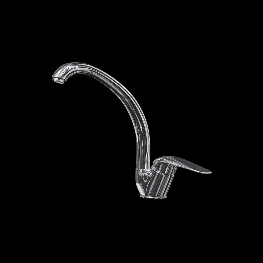 WasserKRAFT – Kitchen faucet Rossel 2800 3ds Max