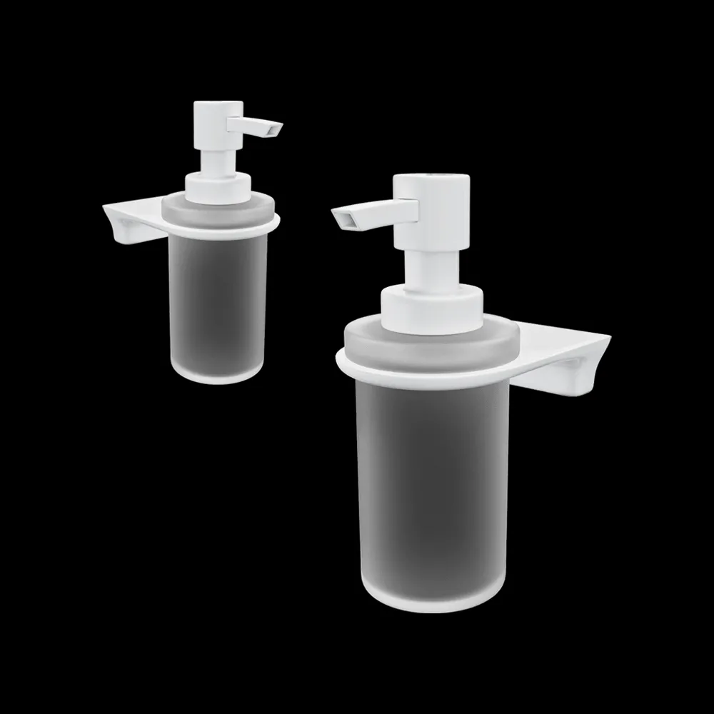 WasserKRAFT – Liquid soap dispenser Kammel K-8399WHITE 3ds Max