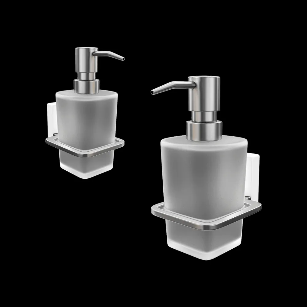 WasserKRAFT – Liquid soap dispenser Leine K-5099WHITE 3ds Max