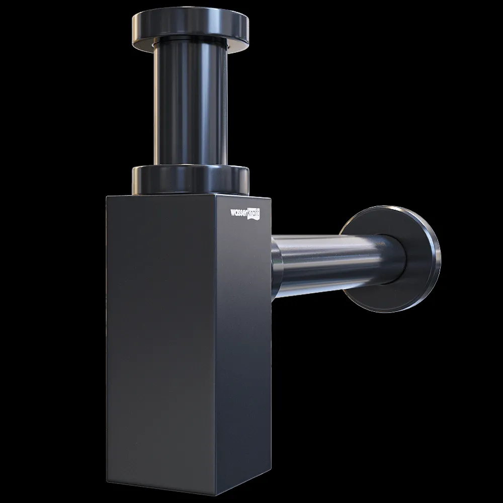 WasserKRAFT – Siphon for washbasins A169 3ds Max