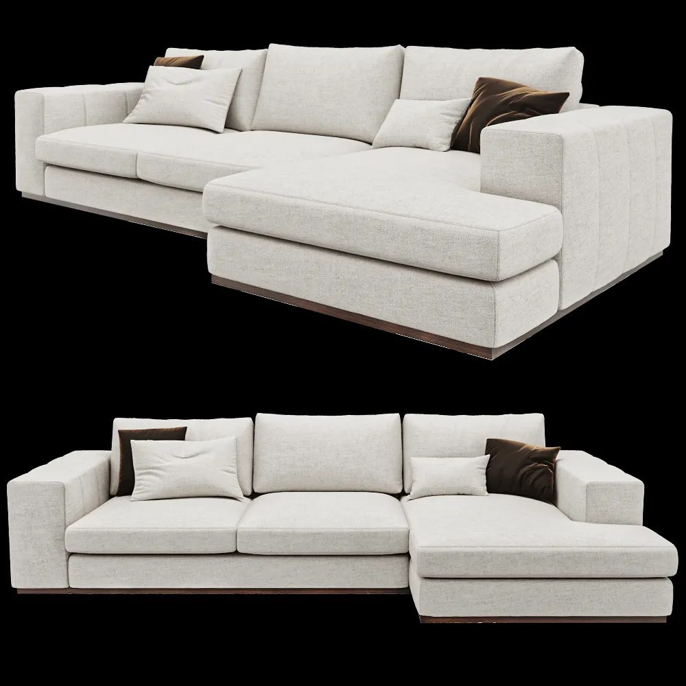 WasserKRAFT – Sofa Charlie steel 3ds Max