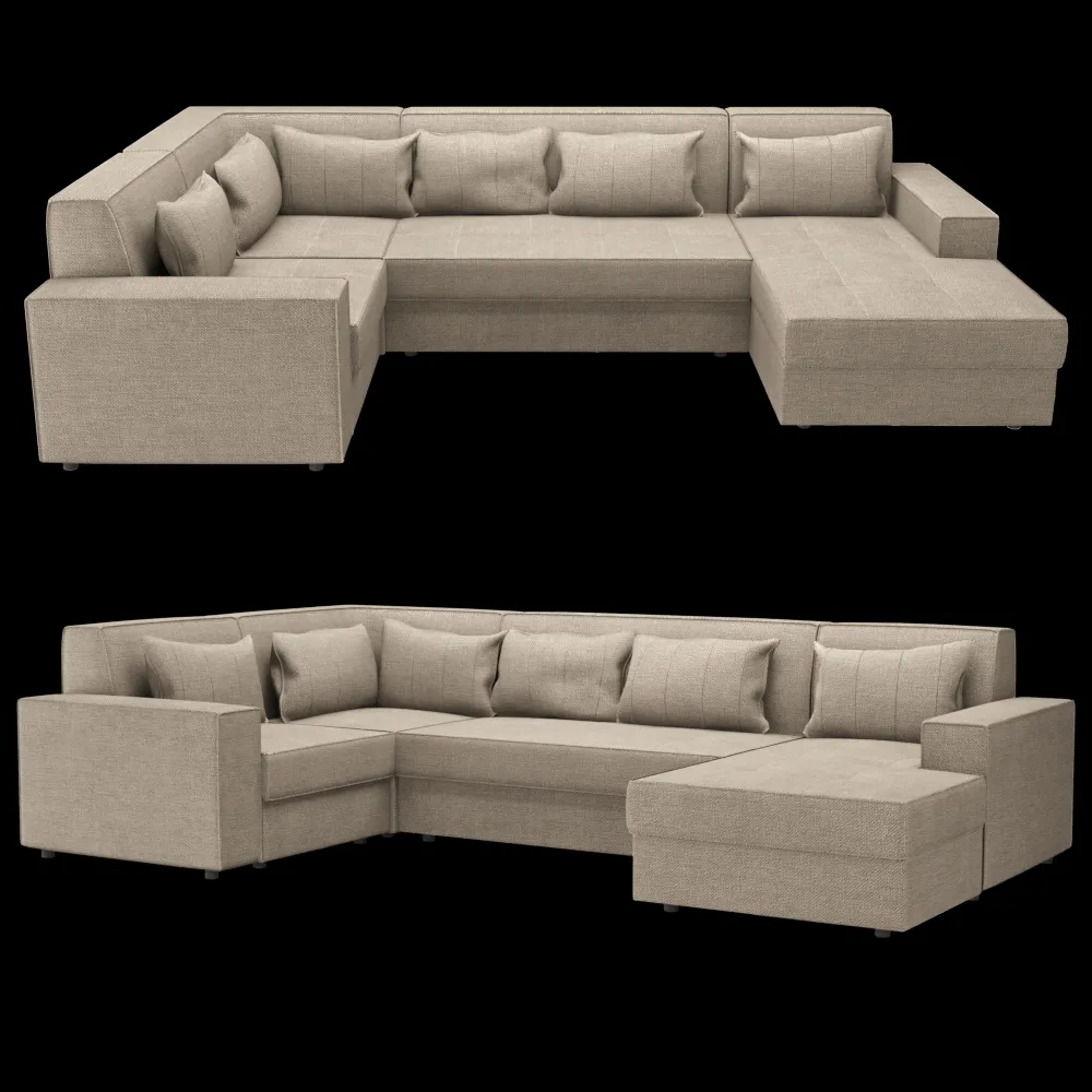 WasserKRAFT – Sofa Manhattan 3ds Max
