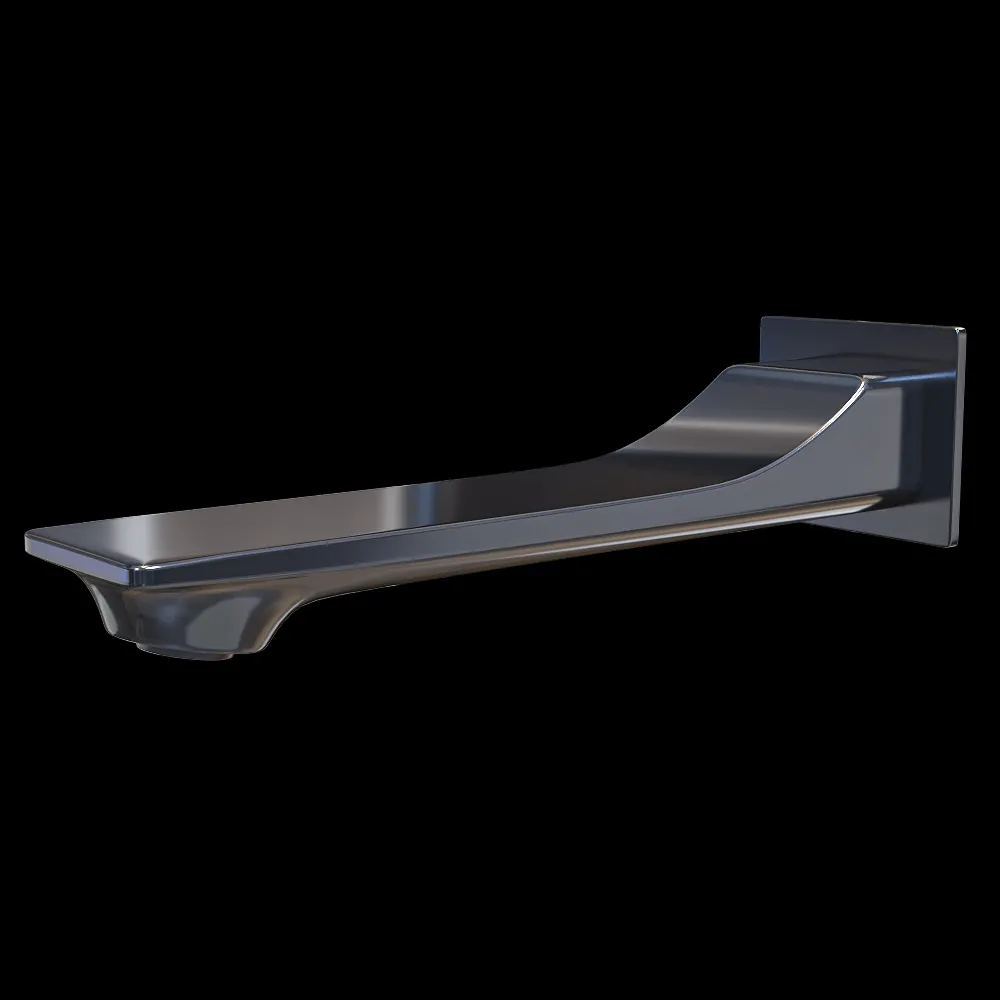 WasserKRAFT – Wall-mounted bath spout 8400 3ds Max
