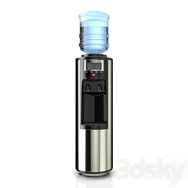 Water cooler Aqua Work HC-66-LN 3ds Max