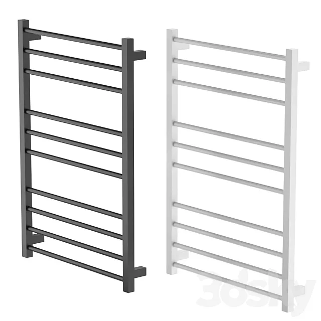 Water heated towel rail Grota Eco Classic 63х90 3DS Max Model