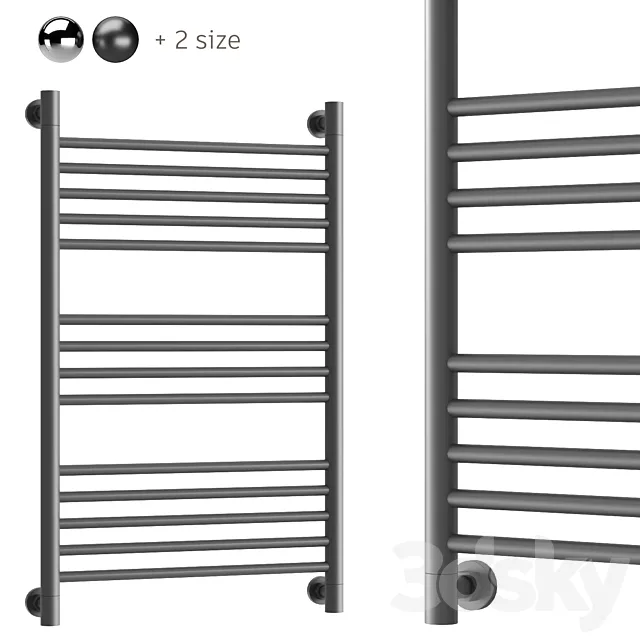 Water heated towel rail Sunerzha Bogema 3DS Max Model