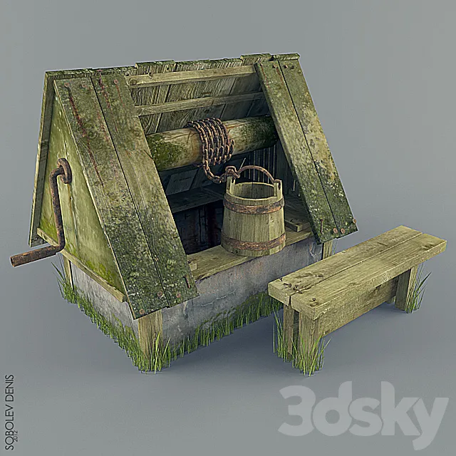 Water Well 3DSMax File