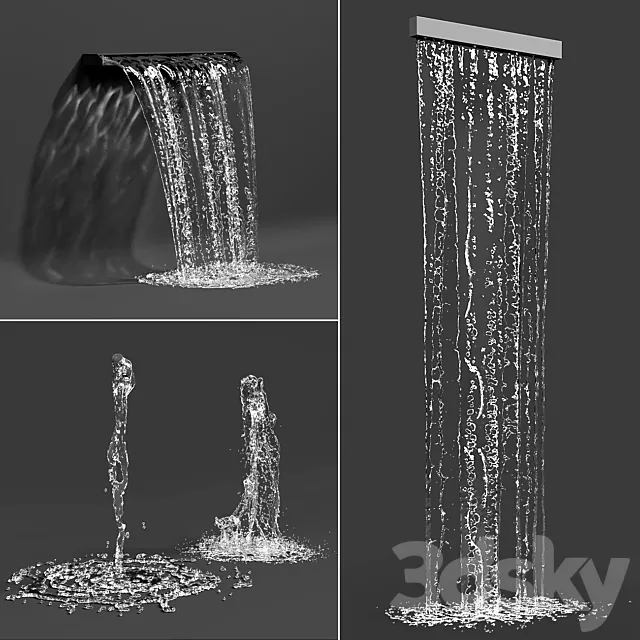Water_Collection_1 3DSMax File