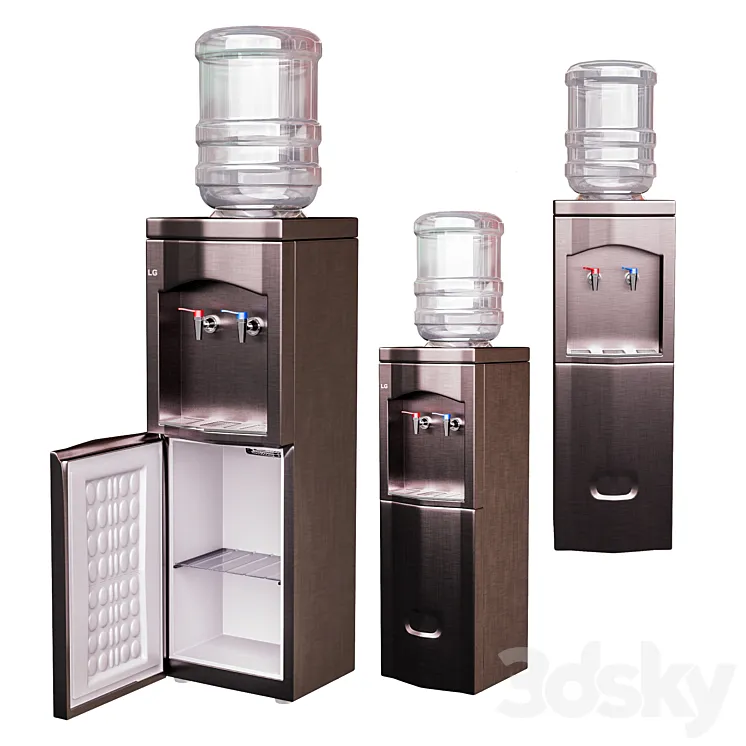 Water_cooler_LG20 3DS Max