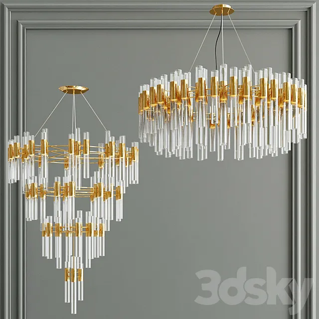 Waterfall Collection 3ds Max