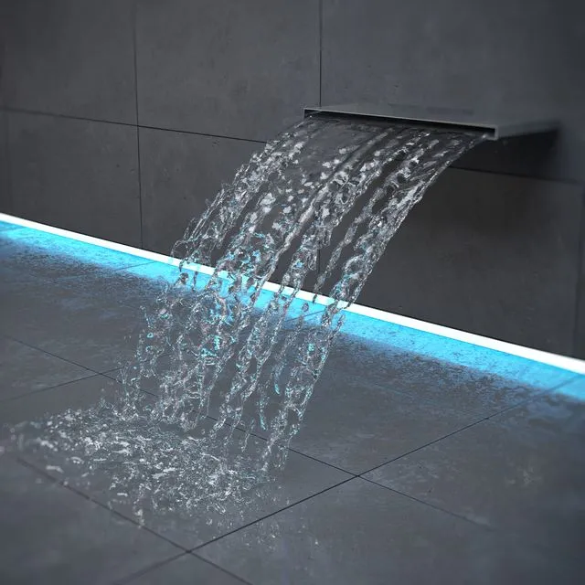 Waterfall for swimming pools 3dsMax Model
