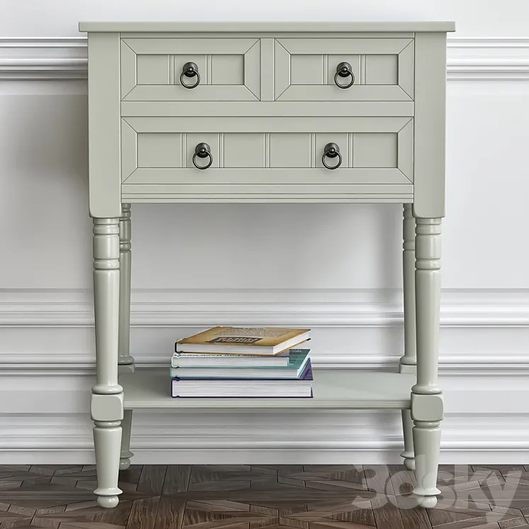 WayFair Wedgewood Console Table 3DS Max