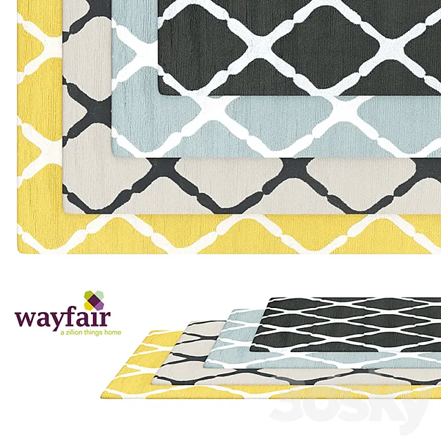 Wayfair_carpets 3DS Max Model