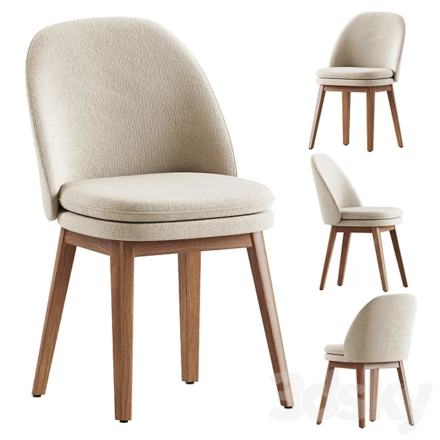 Wayne Side Dining Chair Westelm 3ds Max