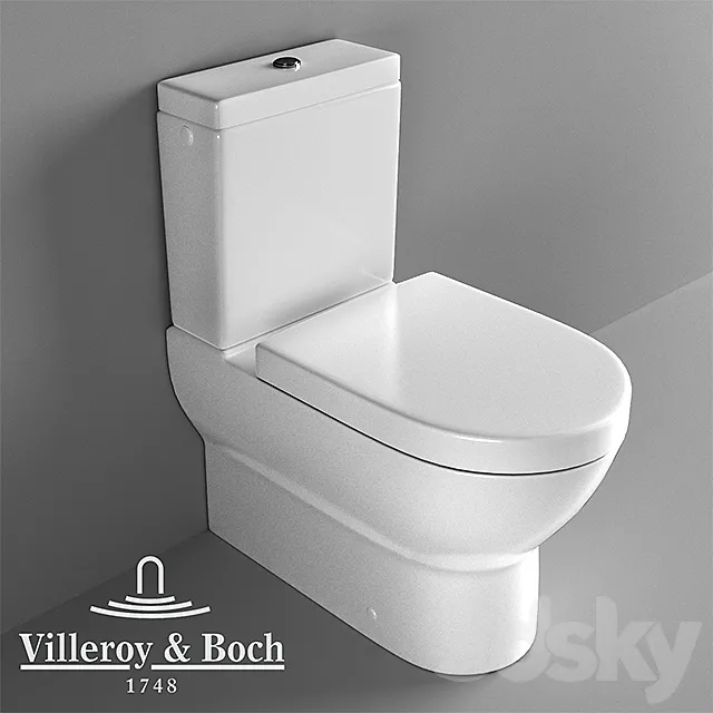 WC Villeroy & Boch Subway 3DSMax File