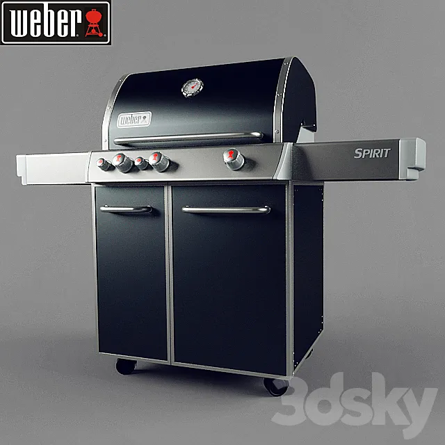 WEBER SPIRIT 3ds Max