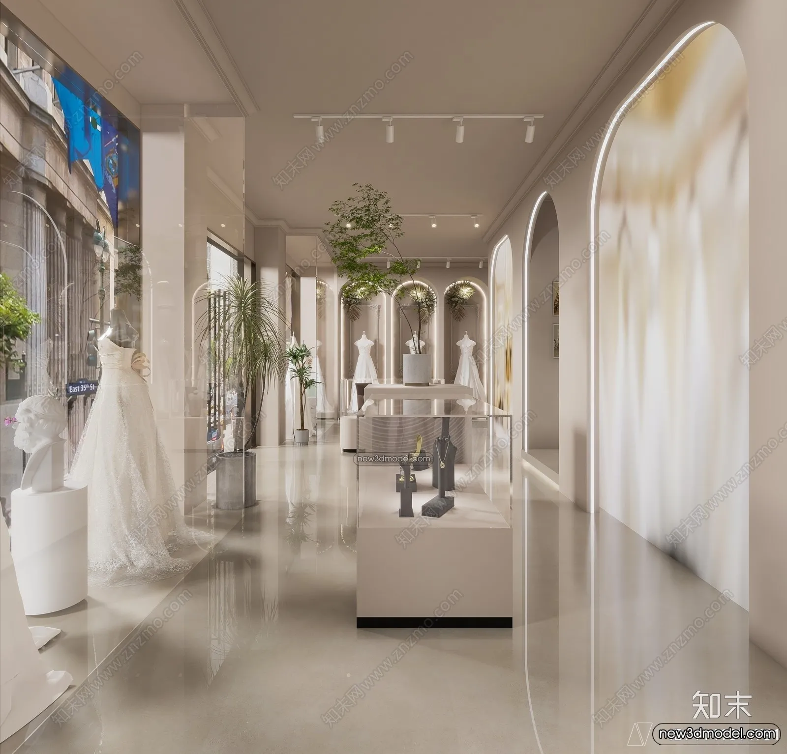 Wedding Studio – 3D Interior Scene – 3D Models – 015