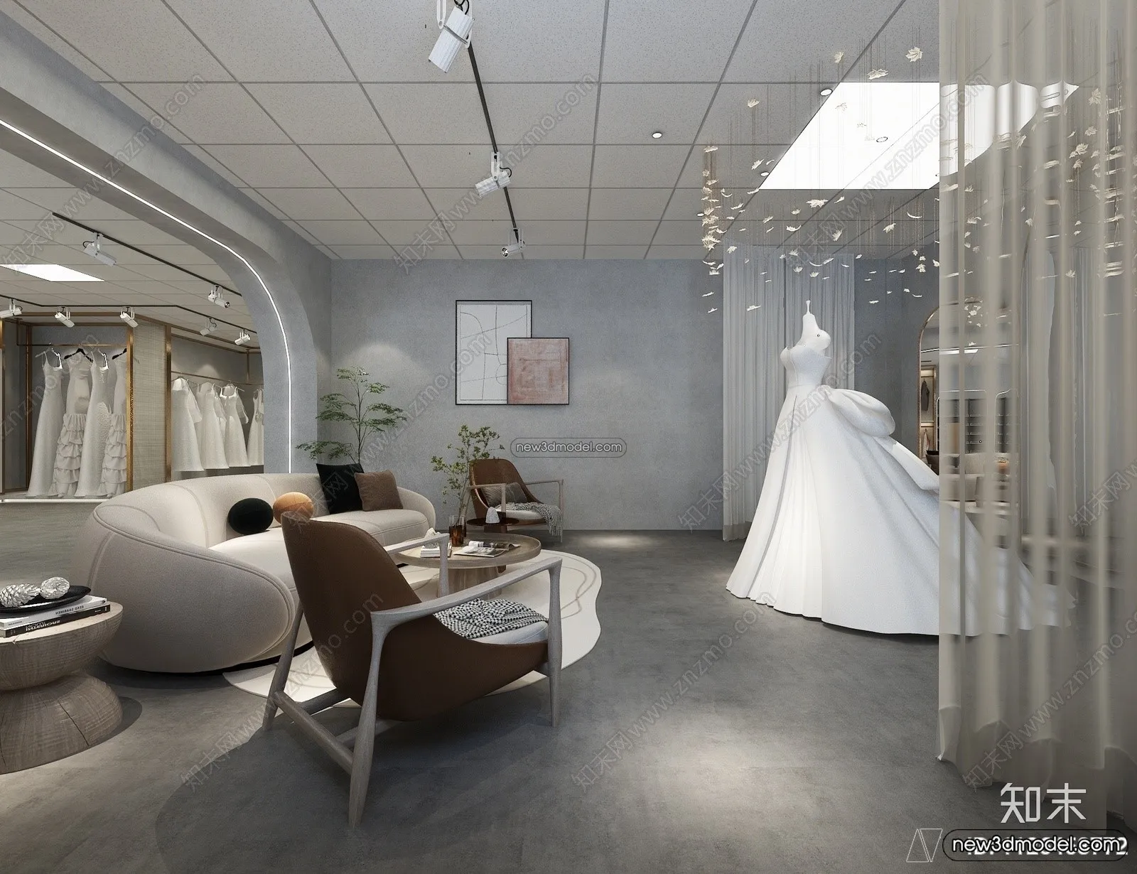 Wedding Studio – 3D Interior Scene – 3D Models – 019