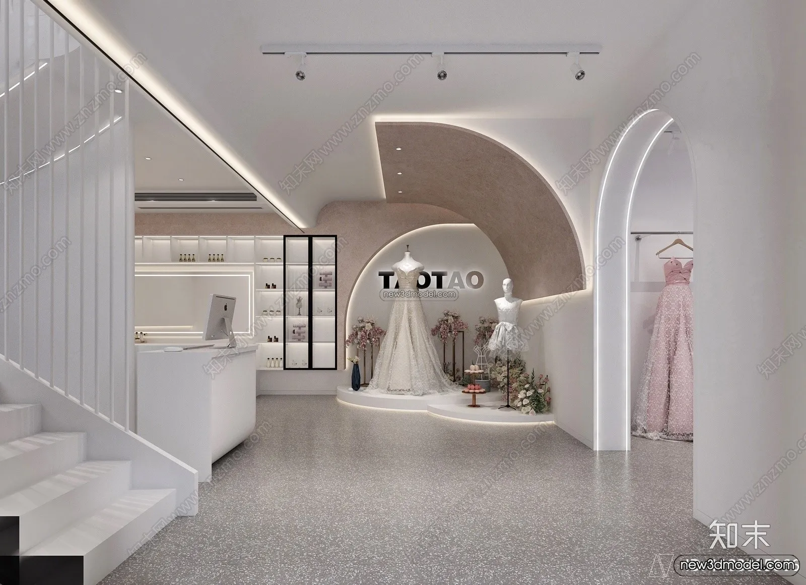 Wedding Studio – 3D Interior Scene – 3D Models – 031