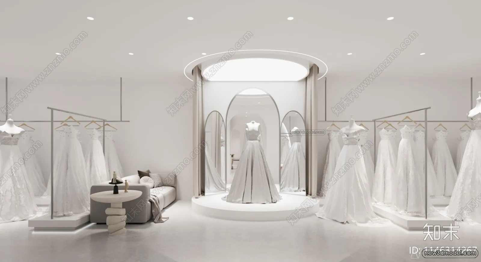 Wedding Studio – 3D Interior Scene – 3D Models – 033