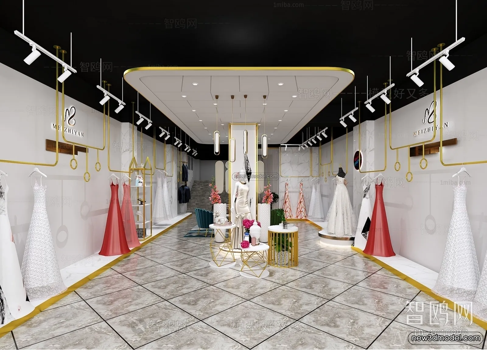 Wedding Studio – 3D Interior Scene – 3D Models – 063