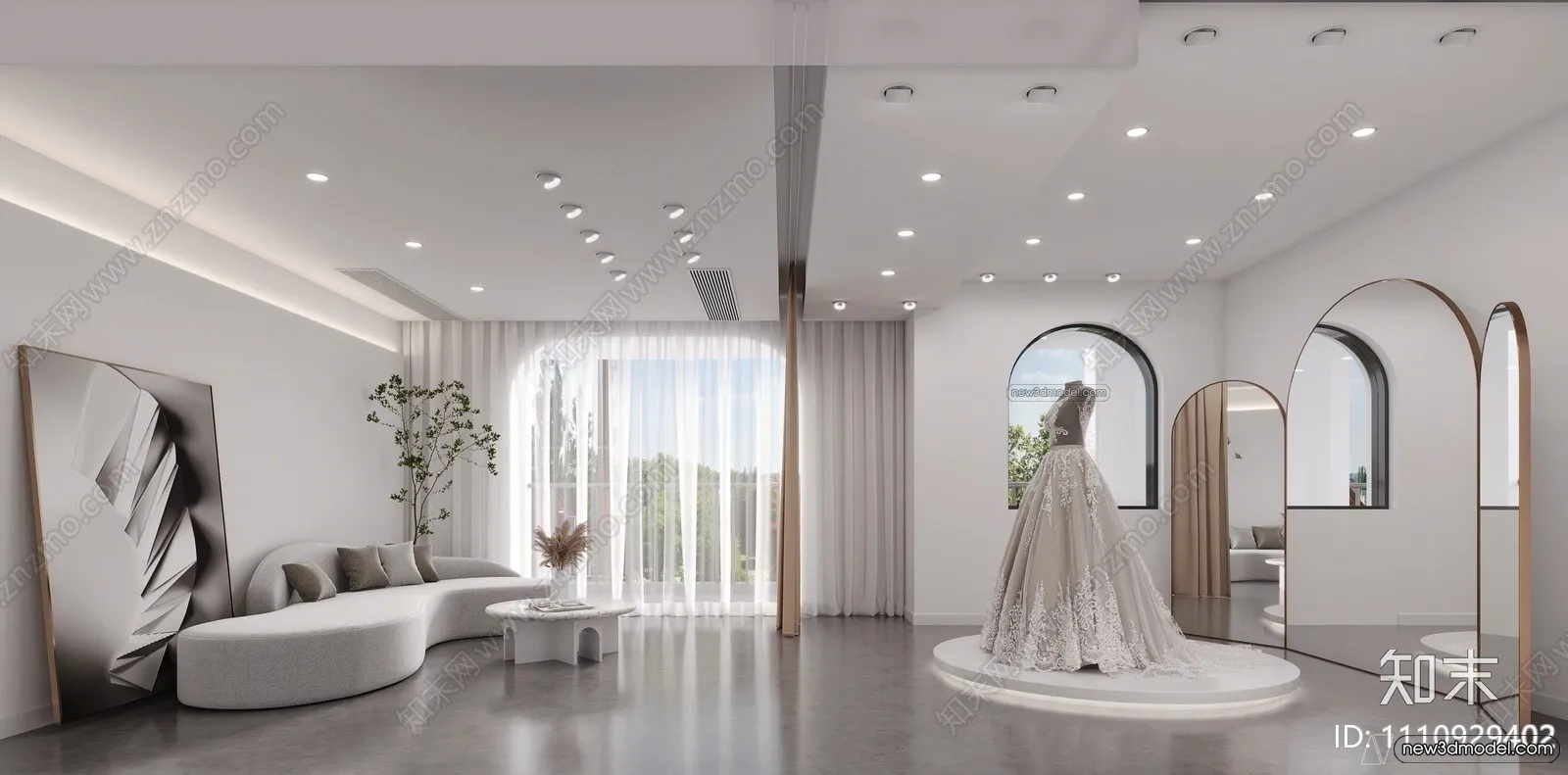 Wedding Studio – 3D Interior Scene – 3D Models – 082