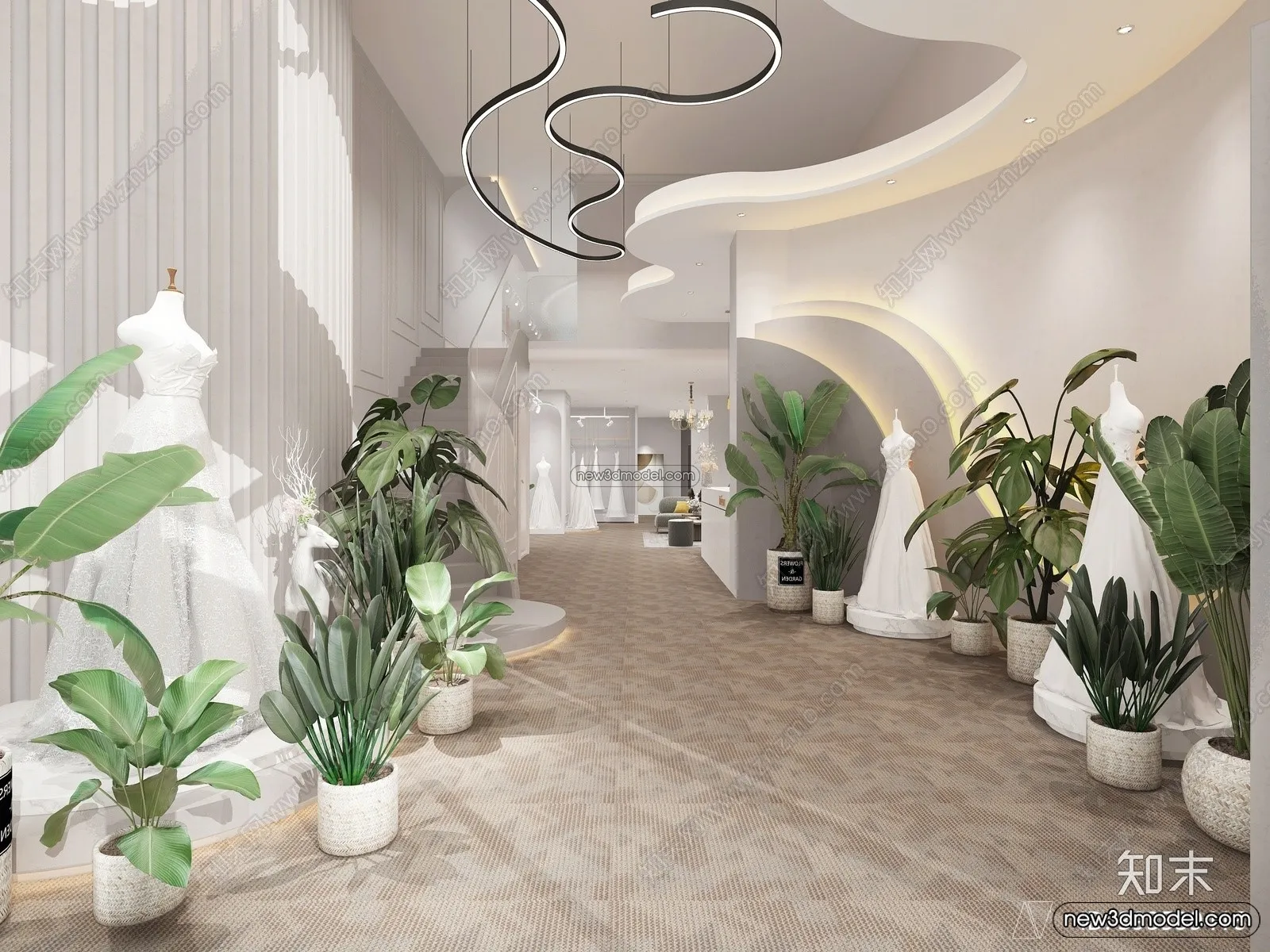 Wedding Studio – 3D Interior Scene – 3D Models – 089