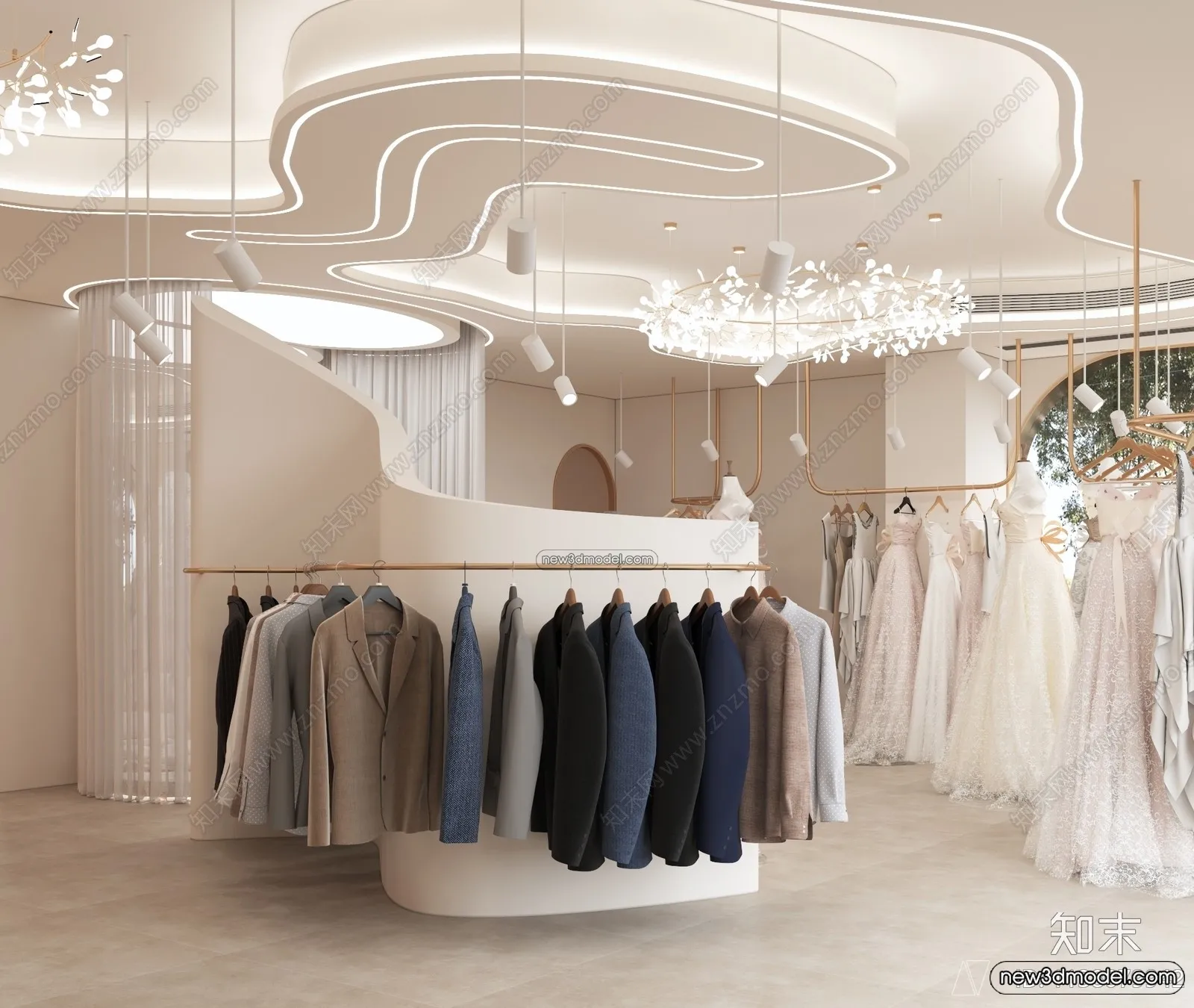 Wedding Studio – 3D Interior Scene – 3D Models – 090