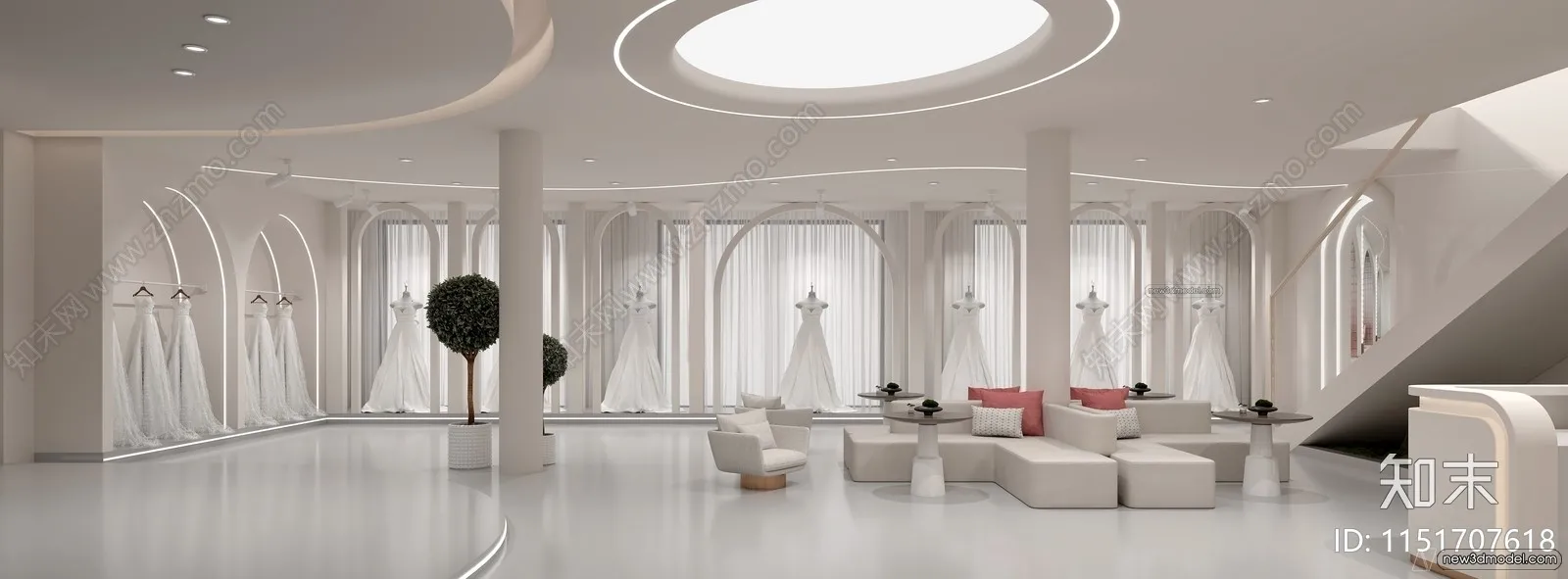 Wedding Studio – 3D Interior Scene – 3D Models – 091