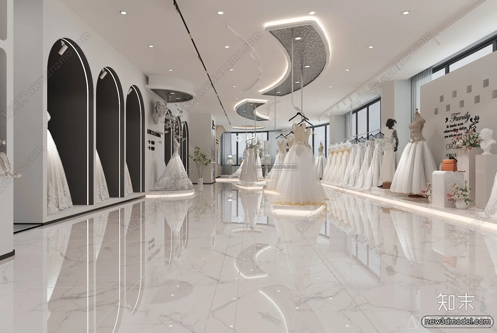 Wedding Studio – 3D Interior Scene – 3D Models – 092