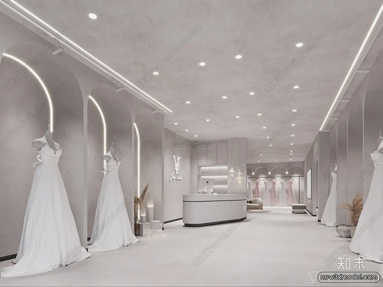 Wedding Studio – 3D Interior Scene – 3D Models – 105