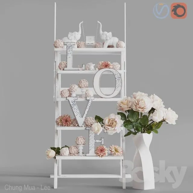 Wedding_decor 3dsMax Model