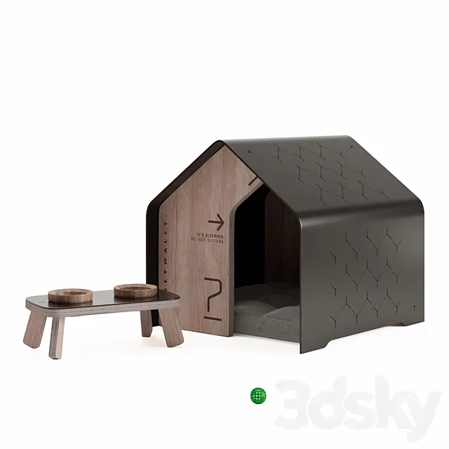 Weelywally sydney pet house 3DS Max Model