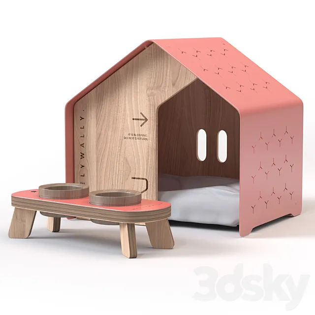 WeelyWally Sydney Pet House 3ds Max