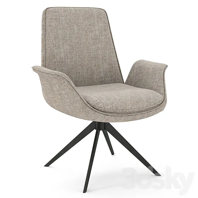 Weilyn Office Chair 3ds Max